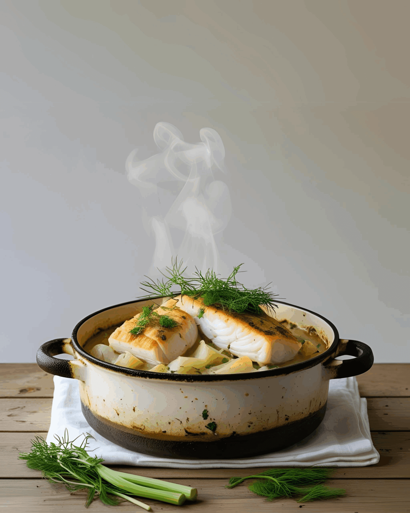 HADDOCK AND FENNEL BAKE