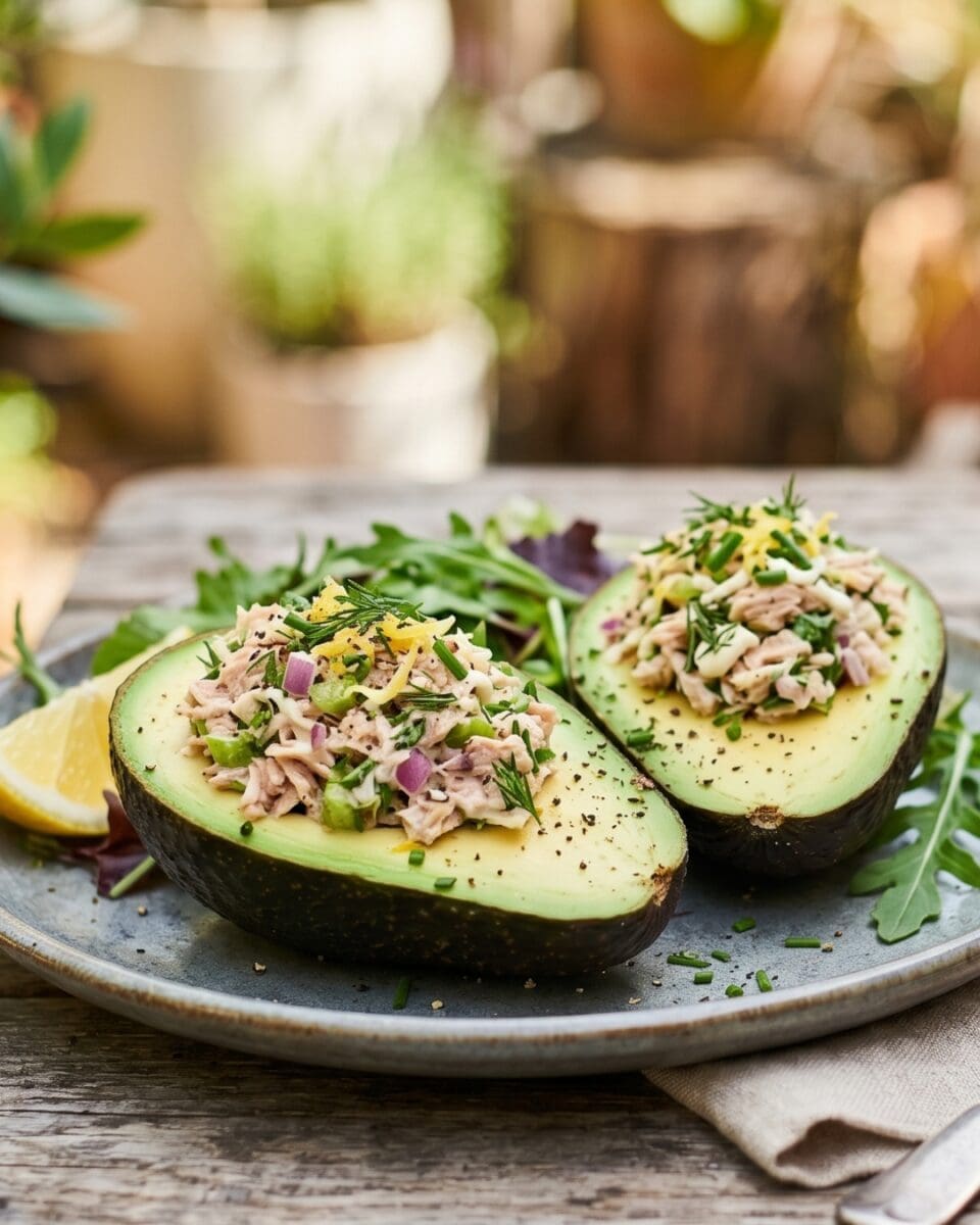 TUNA STUFFED AVOCADO - Educogym